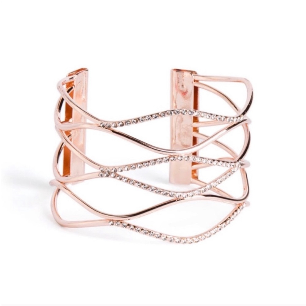 Bancroft rose gold bangle